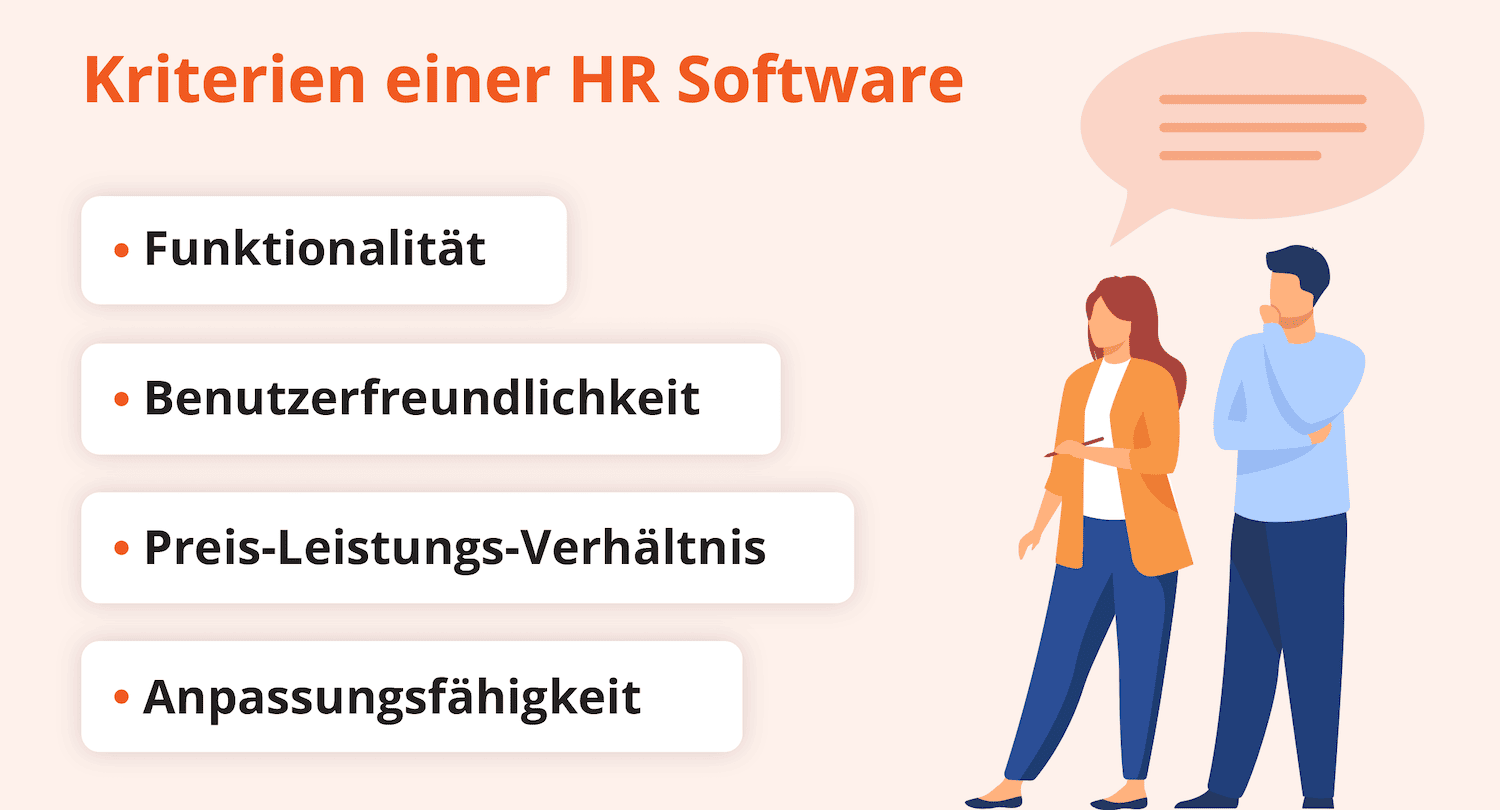 Kriterien einer HR Software